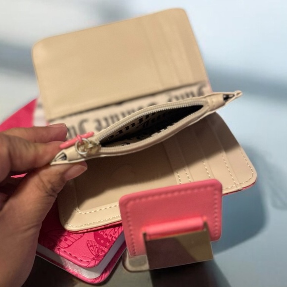 Juicy Couture Miss Juicy Tab Card Wallet – Pink Lemonade (NWT) - Picture 4 of 7